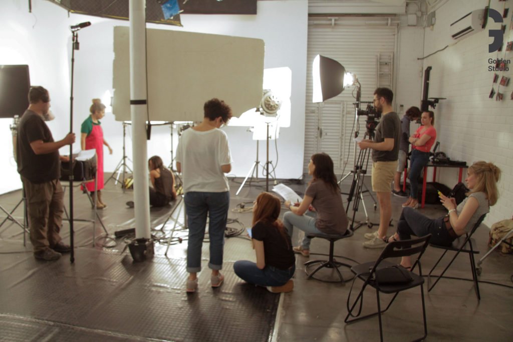 Detrás camaras Golden Studio