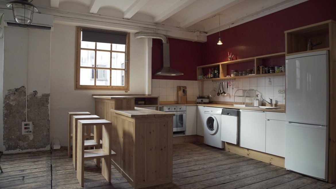 Rodaje cocina Golden Loft