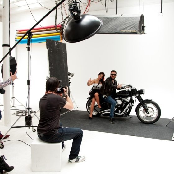 Reportaje fotográfico Golden Studio