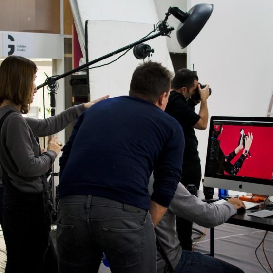 Golden Studio sesión de foto
