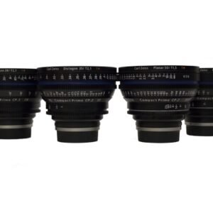 Kit 4 objetivos Zeiss Compact Prime CP.2: 28mm, 35mm, 50mm y 85mm 175€