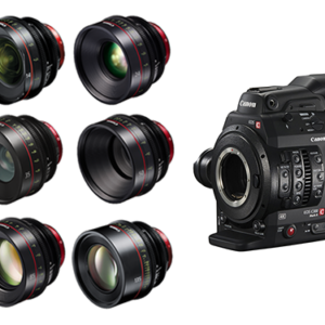 Canon EOS C300 Mark II + Objetivos Canon C N - E 14/24/35/50/85/135mm 390€