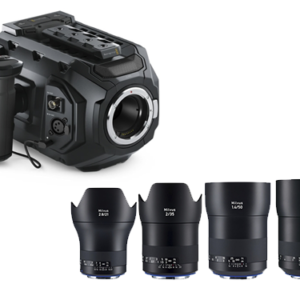 Blackmagic URSA Mini 4K + Objetivos Zeiss Milvus 21/35/50/85mm 175€