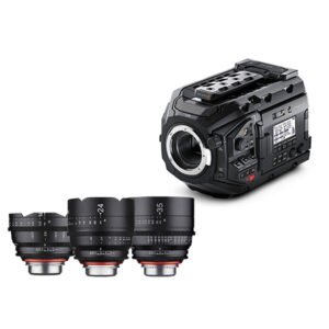 Blackmagic URSA MiniPro 4.6 Objetivos Samyang Xeen