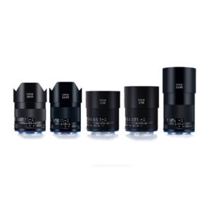 Kit 5 Objetivos Zeiss Loxia-E-Sony-21mm 35mm 50mm