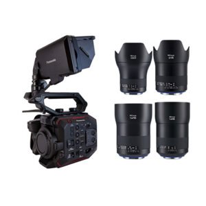 Panasonic AU-EVA1 Objetivos Zeiss Milvus 21-35-50