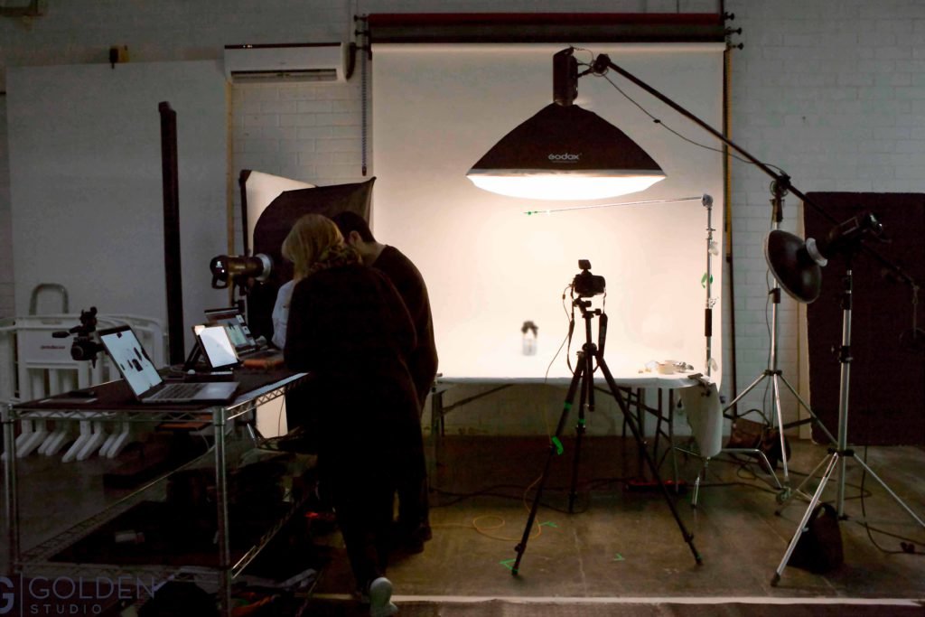 Cámaras y focos producción